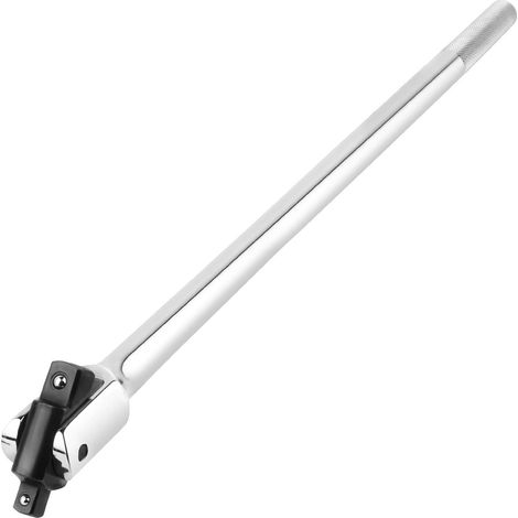 MaxPower Poignée Articulée 1/2" et 3/4" Demonte Roue 600 mm Clé à Douille - Tête Articulée à 360° - Convient à un Usage Professionnel (1/5)