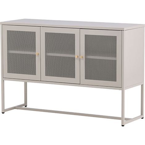 Malla Sideboard 3 Türen beige.