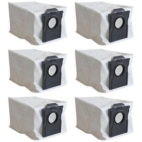 Kit de 6 sacs à poussière pour aspirateur Dreame L10s Pro Ultra Heat / X30 Ultra / X30 Pro - Pièces de rechange pour aspirateur (1/5)