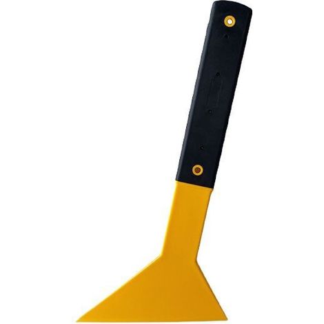 CCYKXA Large Yellow Triangular Squeegee for Car Film Application, Car Scraper for Removing Bubbles, Plastic Tool for Applying Protective Film to Vehicles, Accessories