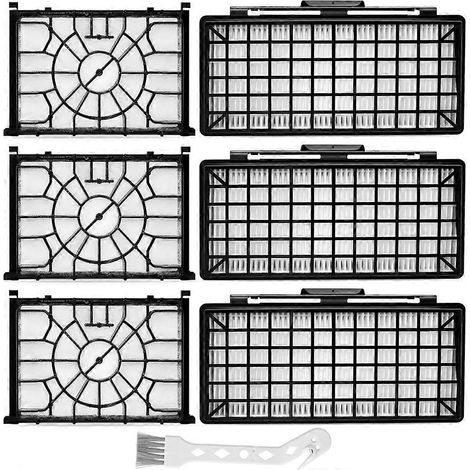 HEPA-Filter + Motorschutzfilter für Siemens Q5.0 Extreme SilencePower VSQ5X1230 Staubsauger – Filterzubehör (1/5)
