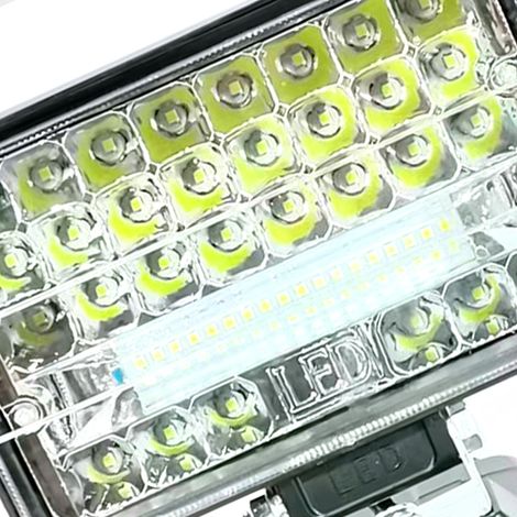 Lampe portative polyvalente 5 pouces à LED ultra-lumineuse, grand angle, batterie lithium intégrée, chargeur téléphone double USB, compatible Makita Dayi, édition Asie du Sud-Est, éclairage haute lumi (1/5)