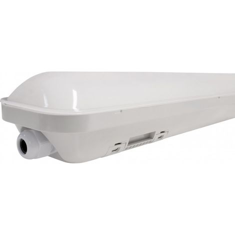 Réglette LED intégrée - 1200 mm - 20 W - Étanche IP 66 - DeliTech® (1/4)