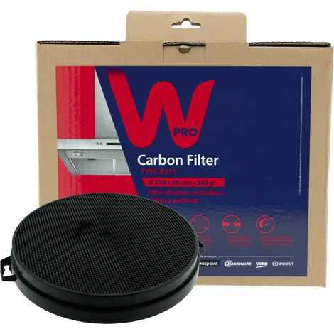 Filtro de carbón WPRO tipo B210 / CHF210/1 (1/5)