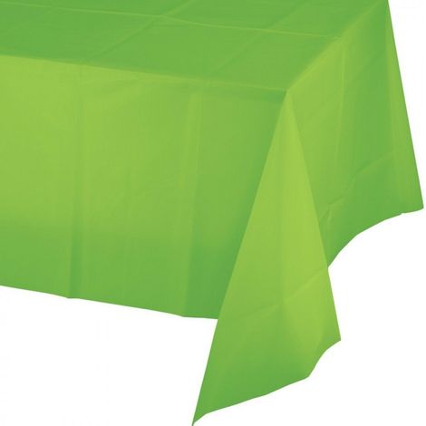 TrAdE Shop Traesio - Tovaglia Plastificata Rettangolare Tavolo Tavola 137x183cm Verde -