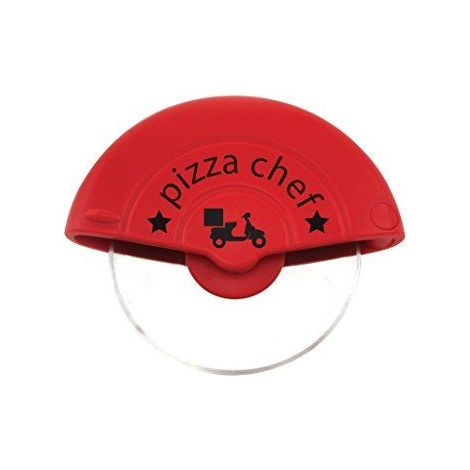 Rouleau à pizza en acier avec poignée en plastique 13,5 cm
