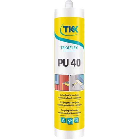 Sigillante poliuretanico tekaflex pu 40 - ml.300 bianco