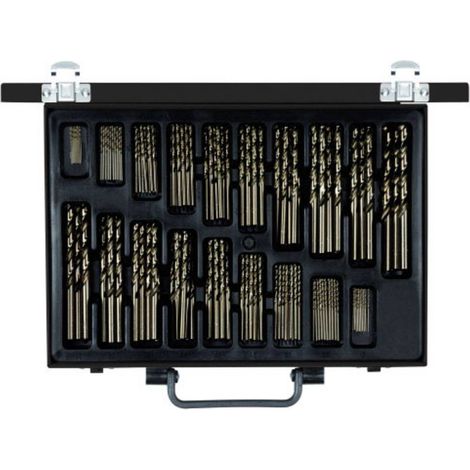 Gedore RED 3301612 R93500170 Kit punte a spirale da metallo 1 mm, 1.5 mm, 2 mm, 2.5 mm, 3 mm, 3.5 mm, 4 mm, 4.5 mm, 5 m (1/5)