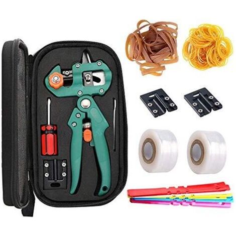 Ciseaux De Greffage,coupe Branche,2 En 1secateur Professionnel,secateur De Jardin,outil Jardinage,multifonction Fruitiers Et Des Plantesfruitiersfacile à Porter (vert) (1/5)