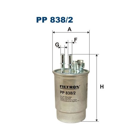 Kraftstofffilter PP838/2 Filtron