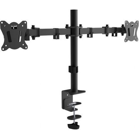 Montis EVEREST MT015 soporte de escritorio negro para doble pantalla (1/4)