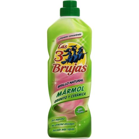 LIM H LAS 3 BRUJAS MARMOL GRANITO CERAMICA 1 L (CONCENTRADO) (1/2)