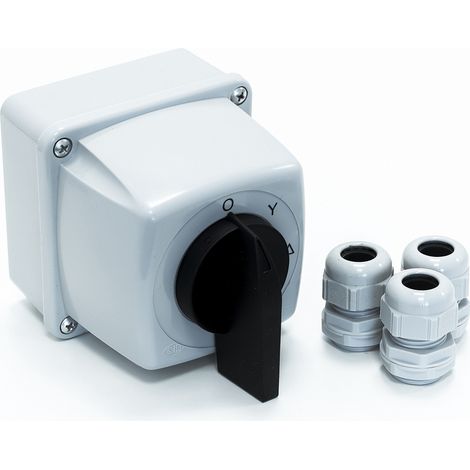 Sectionneur EM-952523 - IP65 - 5 pôles - Robuste et polyvalent - Pour la commande de moteurs (1/5)