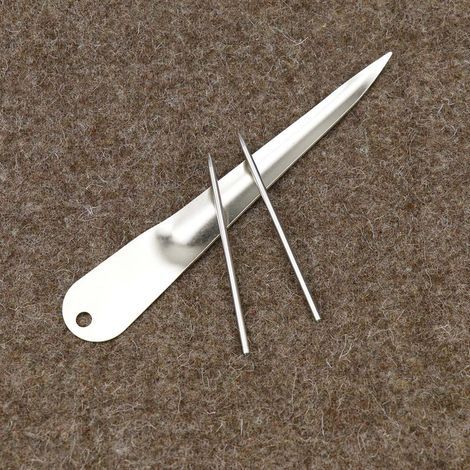 Set Hebelwerkzeuge, Stahlnadel, Reparaturwerkzeug für Rattanflechtarbeiten, zur Stabilisierung von Stühlen und Tischen (1/5)