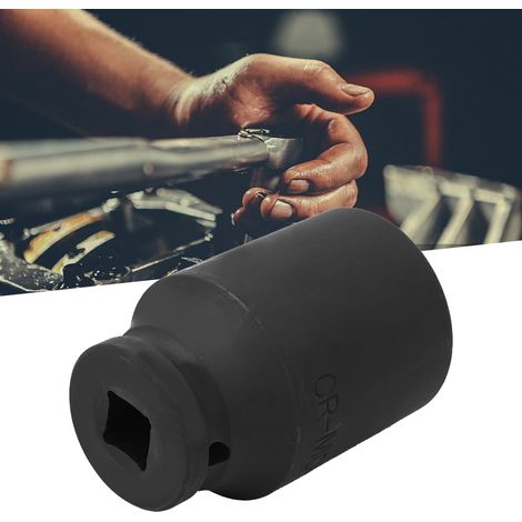 Douille à impact pneumatique 1 pouce Hex 42 Chrome Molybdène Antidéflagrant Accessoires pour outils à main (Douille à impact 1 pouce H41 (carré, hexagonal)) (1/5)