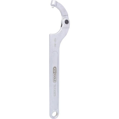 [NEUWERTIG] B-Ware KS Tools Hakenschlüssel Maulschlüssel Kreuzlochmuttern Metrisch 50-80mm CV Stahl (1/2)