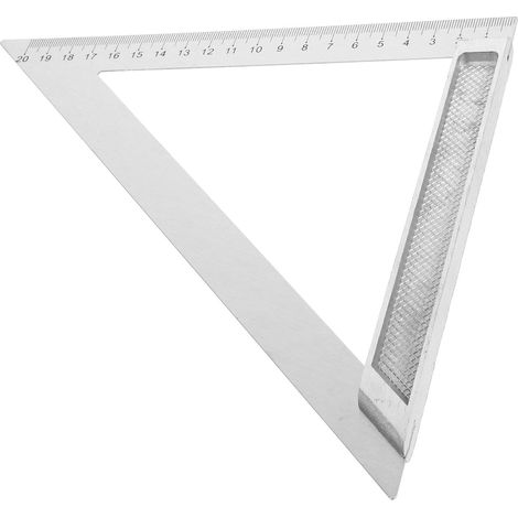 Support triangulaire en aluminium, base de 200 mm large, angle (1/5)