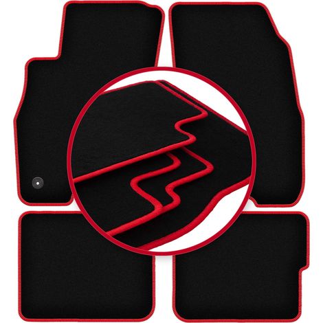 Tappetini auto CARLUX-RED per: Fiat Grande Punto hatchback (2005-2009) (1/5)