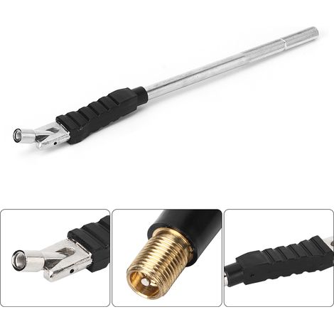 TR418 Outil de réparation et de remplacement des valves de pneus tubeless à embase clipsable. (1/5)