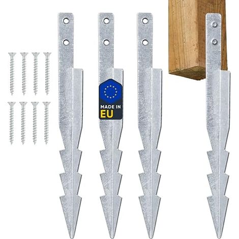 Ground Anchor Pegs for Swing and Play Areas Galvanized Steel (1/5)