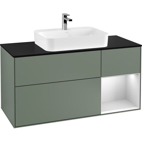 Villeroy & Boch F422MTGM Meuble sous-lavabo Finion F42 (1/2)