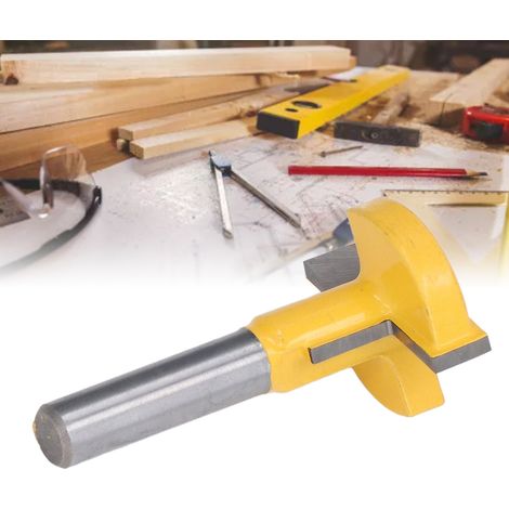 Gerader T-förmiger Nutfräser, 8 mm Schienenfräser mit T-Nut, Profilbohrer für Fräsmaschinen, Nutfräser, Holzbearbeitungsfräser. (1/5)