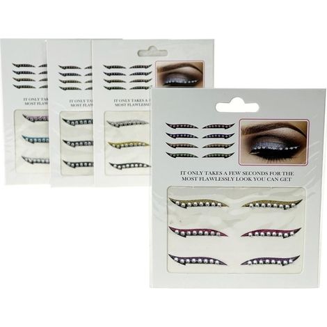 Ensemble de décoration faciale en diamants MIX