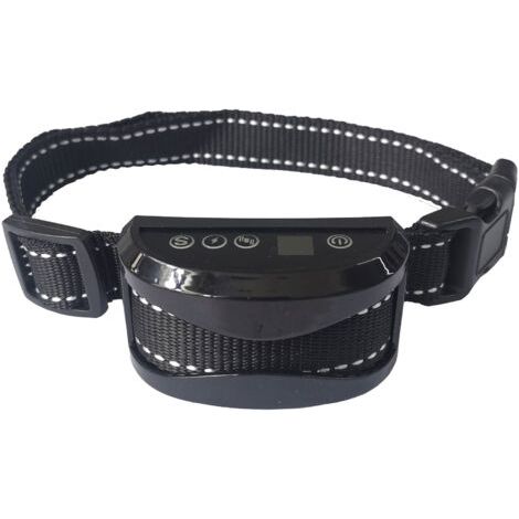 SABIR Collier anti-collier intelligent pour chien, collier de dressage rechargeable à ultrasons, collier de contrôle d'arrêt de chien à vibrations étanche (1/5)