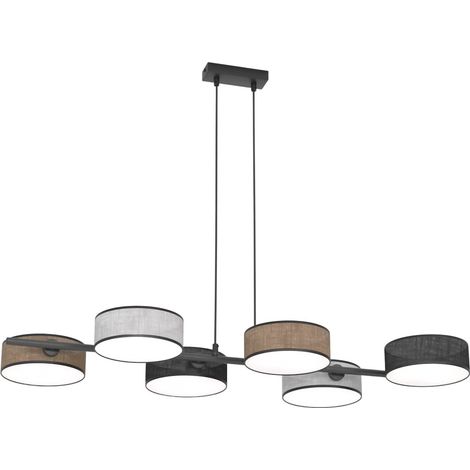 Lampada a sospensione multicolore con 6xE14 DRUMZ Emibig (1/5)