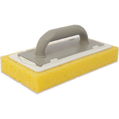 FRATTAZZO PER PULIZIA cm. 29x14x4 h col. Giallo (tipo tagliato)