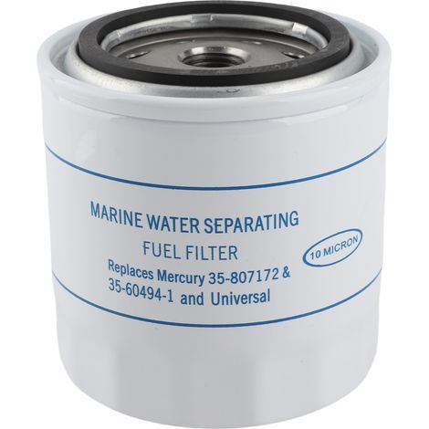 Separatore Acqua Carburante 10µm – Alluminio Resistente, Design Compatto – Ideale per Motori Fuoribordo Mercury Mercruiser OMC (1/5)