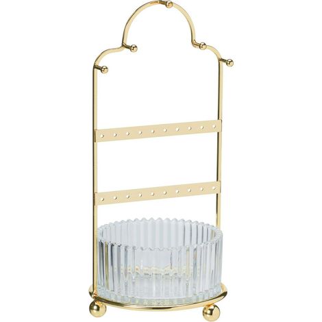 Organizzatore di gioielli in oro con vetro (1/3)