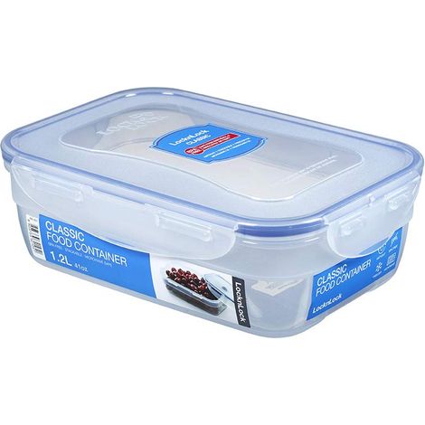 Boîte Hermétique Empilable Plastique Transparent 21 x 15 x 7 cm (1/5)