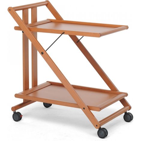 FOPPAPEDRETTI Foppapedretti Sprint Carrello Portavivande, Noce (1/10)
