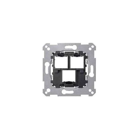Supporto per 1 o 2 prese RJ45 / RJ11 SCHNEIDER MTN4575-0000