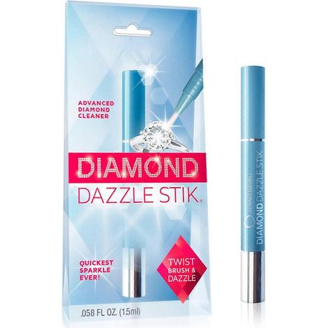Stylo Nettoyant Pour Bagues - Solution Liquide 1,5 ml - Pour Diamants Et Bijoux En Or Argent Platine - 1 Pièce (1/5)