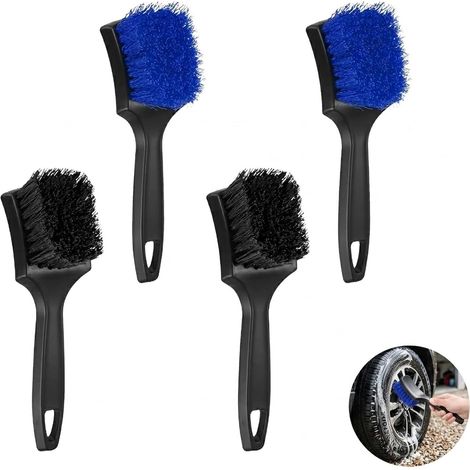 2 x Car Wheel Brush for Cleaning Tyre and Aluminium Rims – Car (1/5)