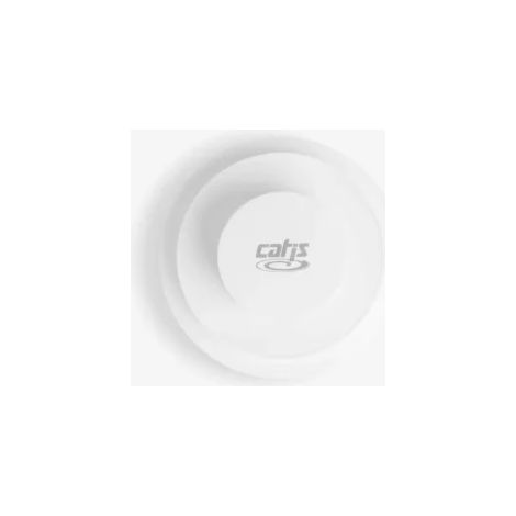 PULSANTE CATIS PER ECOSTOP- Bianco-Cromo- CATIS