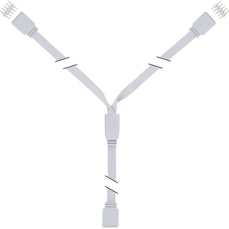 Paulmann 79813 MaxLED Y-Splitter Connettore (L x A x P) 30 x 7 x 12 mm 1 pz. (1/5)