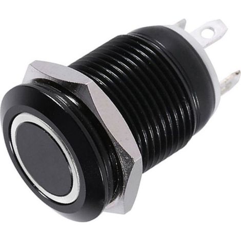 Interrupteur À Bouton Poussoir - LED Anneau - Étanche IP67 - Pour Voiture - 12 mm - 2 A (1/5)