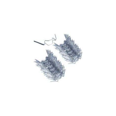100x Clips de vitrage pour serre en métal inoxydable 1,2mm d'épaisseur Type W- (1/5)