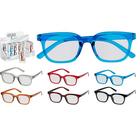 Gafas de lectura con funda colores surtidos