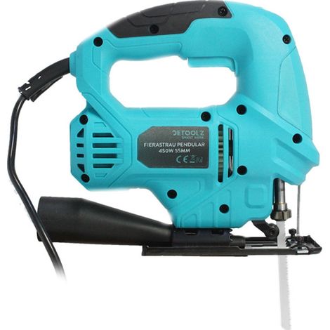 Scie pendulaire, 450 W, coupe bois 55 mm, coupe acier 6 mm (1/5)