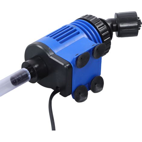 Nettoyeur de gravier pour aquarium 10 W, aspirateur électrique automatique, changeur d'eau, nettoyeur de sable et d'algues CN 220 V (1/5)