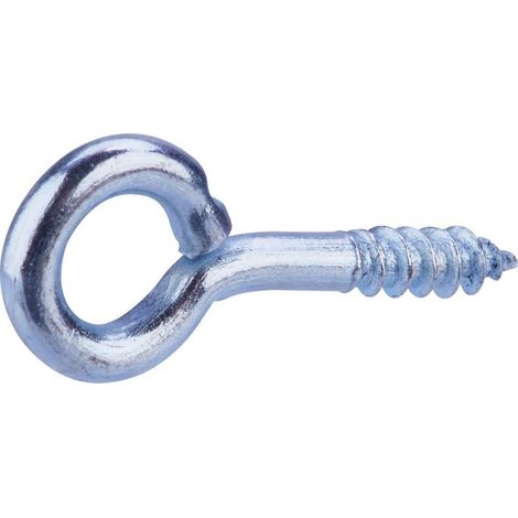 Piton à visser - Fixpro - Acier zingué - 2 x 12 mm - 10 pces (1/2)