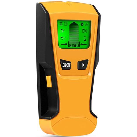 Détecteur de Mur 3 en 1, Scanner Électronique de goujons, Détecter Métaux, Fils Électrique, Humidité, Studs en Bois dans Murs, Sols et Plafonds, Bip sonore, Écran LCD Rétroéclairé 15x7x3cm (1/5)