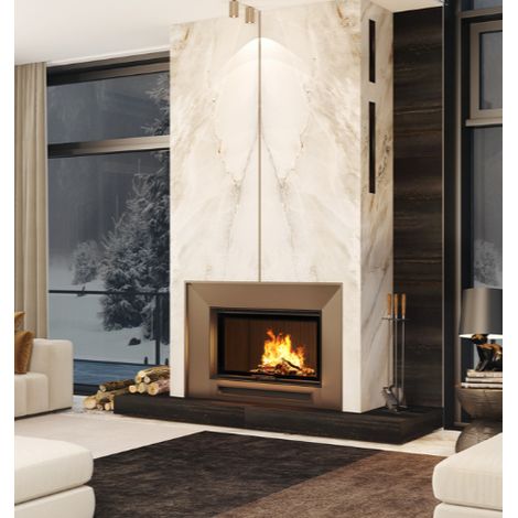 Insert de cheminée SAVEN Energy Up 90x50 Noir (19,0 kW) ECO (1/5)