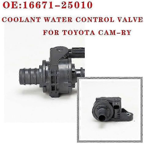 16671-25010 Compatible avec les pièces automobiles Camry : pompe à eau, liquide de refroidissement et vanne de régulation d'eau 16671-25010 (1/5)
