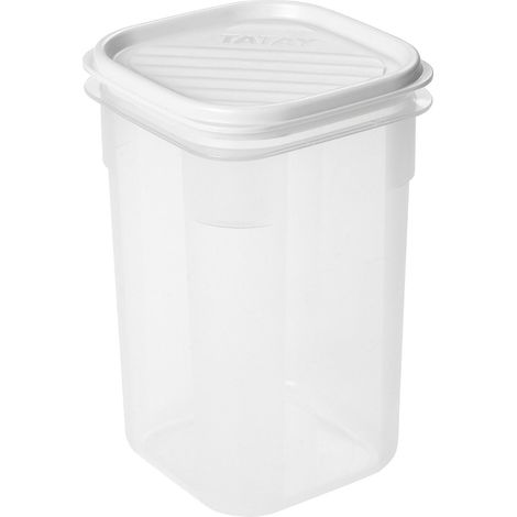 Boîte Alimentaire Plastique 1 L Flex, sans BPA, 10 x 10 x 16,5 cm (1/5)