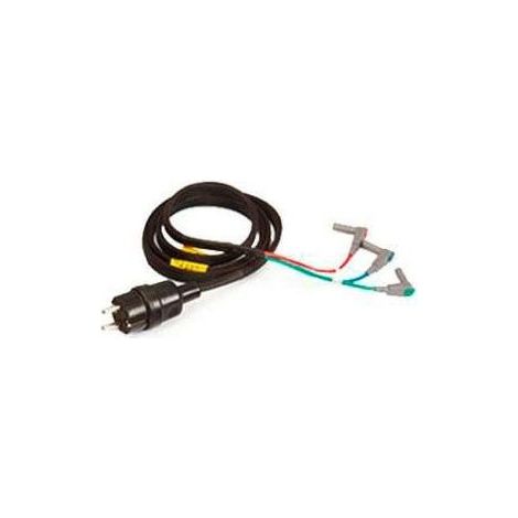 Beha Amprobe PROINSTALL-TL-D Messadapter Schutzkontakt-Stecker - Stecker 4 mm